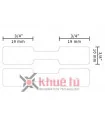 DM-A11351, Black on White, 11mm x 54mm x 1500 labels