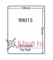 DM-A99015, Black on White, 54mm x 70mm x 320 Labels