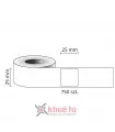 DM-AS0929120, Black on White, 25mm x 25mm x 750 Labels
