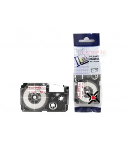 HR-18WER (Red on White, 18mm) | ⓿❽❻❽❺⓿❺⓿❺❺ | Nhãn in, tem in, giấy in, băng nhãn, tape in | khuetu.vn