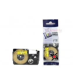 HR-24YW (Black on Yellow, 24mm) | ⓿❽❻❽❺⓿❺⓿❺❺ | Nhãn in, tem in, giấy in, băng nhãn, tape in | khuetu.vn