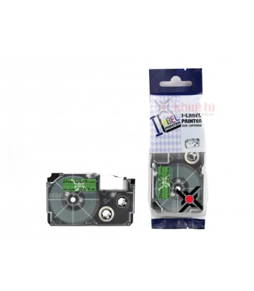 HR-24GN (Black on Green, 24mm) | ⓿❽❻❽❺⓿❺⓿❺❺ | Nhãn in, tem in, giấy in, băng nhãn, tape in | khuetu.vn