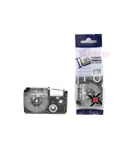 HR-24SR (Black on Silver, 24mm) | ⓿❽❻❽❺⓿❺⓿❺❺ | Nhãn in, tem in, giấy in, băng nhãn, tape in | khuetu.vn