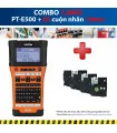 Combo: PT-E500 + 3 Cuộn nhãn 18mm