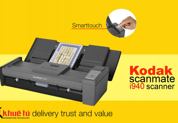 Kodak Scanmate i940 - Tiết kiệm hơn, hiệu quả hơn cho quy trình số hóa tài liệu của bạn