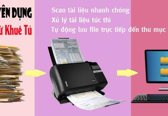 Máy Scan chuyên dụng từ Khuê Tú - Giải pháp quản lý tài liệu hiệu quả dành cho doanh nghiệp