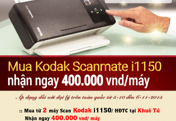 Chương trình khuyến mãi Tháng 10 từ Kodak