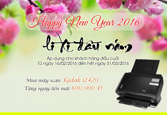 Nhanh tay nhận ngay lì xì với Kodak i2420 tại Khuê Tú