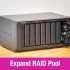 Rút ngắn thời gian mở rộng dung lượng trên NAS Synology