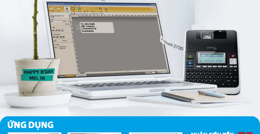 Brother P-Touch - Giải pháp in nhãn cho văn phòng chuyên nghiệp