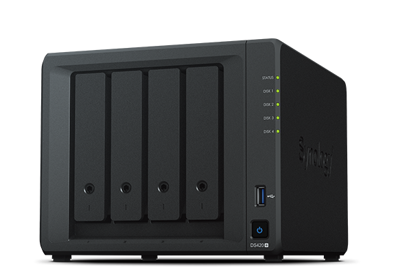 Synology DS420+: NAS 4 bay HDD cho nhu cầu lưu trữ dữ liệu doanh nghiệp và giải trí gia đình