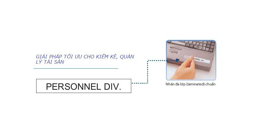 Giải pháp in nhãn & dán nhãn kiểm kê, quản lý tài sản