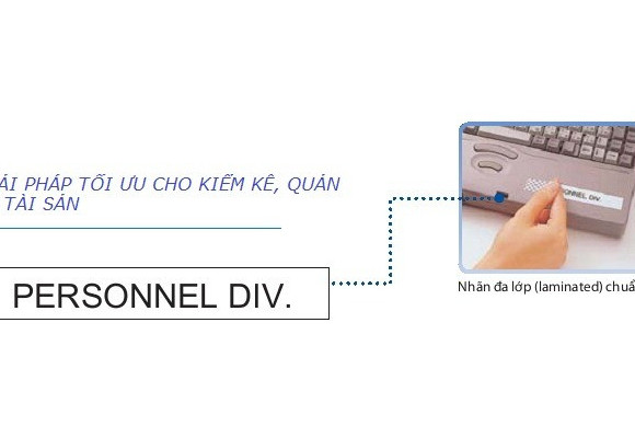 Giải pháp in nhãn & dán nhãn kiểm kê, quản lý tài sản