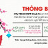 Khuê Tú thông báo lịch nghỉ Tết Kỷ Hợi 2019