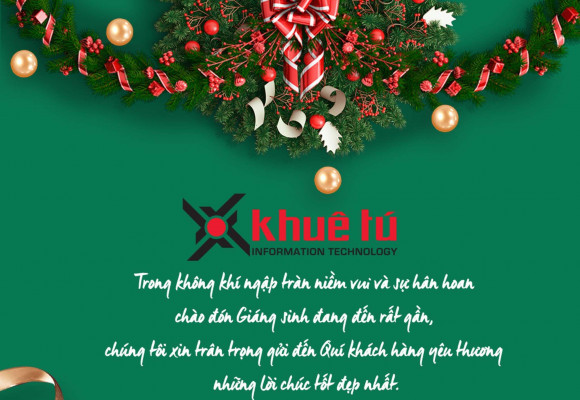 KHUÊ TÚ chúc mừng Giáng sinh  2019