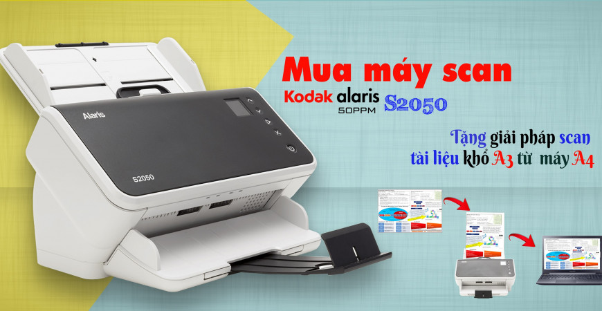[2020] Khuyến mãi HOT: Mua máy scan A4 - Nhận cả giải pháp scan tài liệu A3