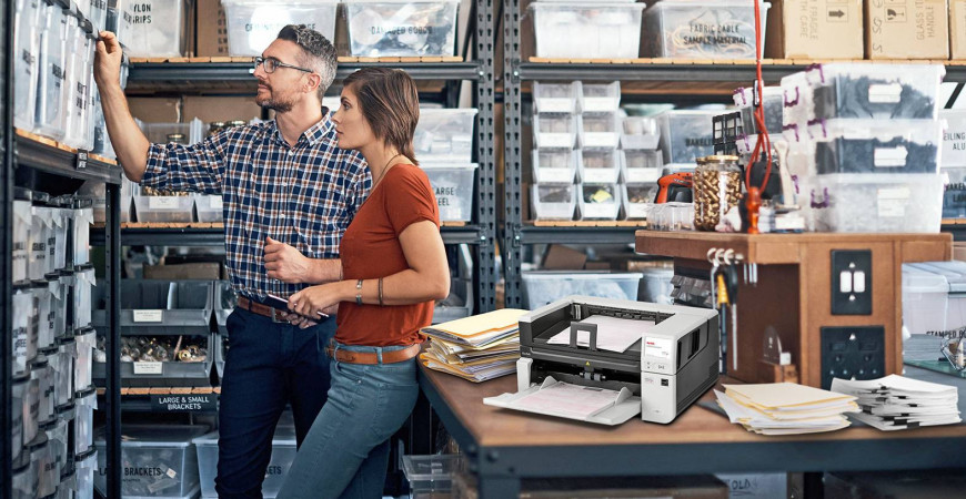Kodak s2085f - Dòng máy scan để bàn nhỏ gọn mạnh mẽ cho mọi nhiệm vụ scan