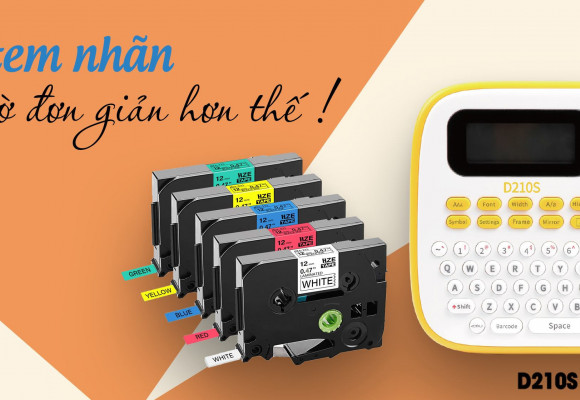 E1000 Pro và D210S: Tạo và in tem nhãn chưa bao giờ dễ dàng đến thế