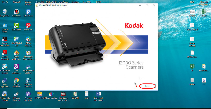 Cài Đặt Driver Và Phần Mềm Smart Touch Cho Máy Scan Kodak i2000