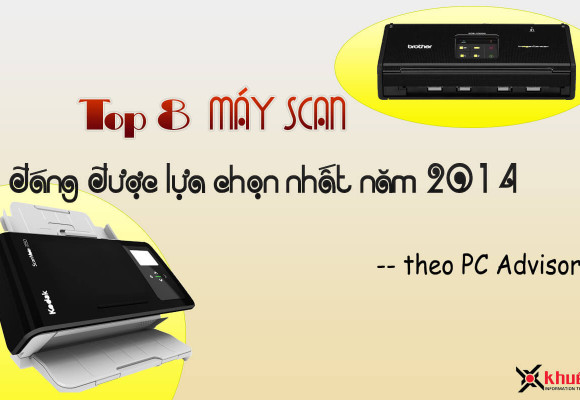 Những dòng máy scan tốt nhất năm 2014