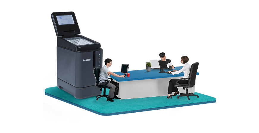 Máy in nhãn và Những ứng dụng trong môi trường làm việc 