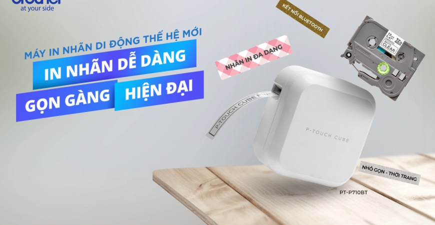 Thủ Thuật & Hướng Dẫn Sử Dụng Máy in nhãn Cube với Ứng Dụng P-touch Design&Print Của Brother