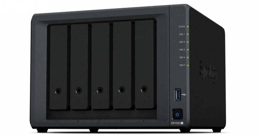 Synology DS1522+: Lưu trữ dữ liệu theo cách thông minh