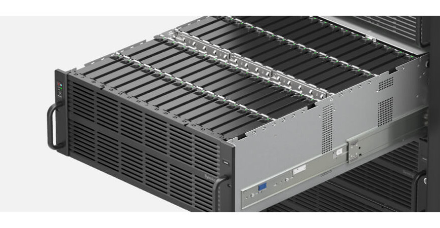 Synology HD6500 - Máy chủ lưu trữ có thể bố trí nhiều thiết bị, có thể mở rộng cho các ứng dụng lên tới vài petabyte