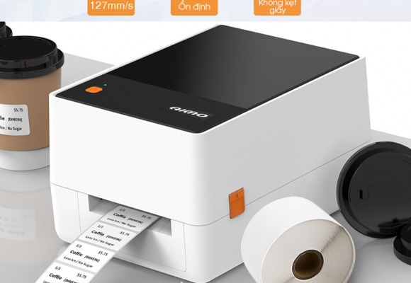 AIMO T200 - Giải pháp in tem nhãn decal khổ 4 inch cho Vận chuyển, Doanh nghiệp, Cửa hàng