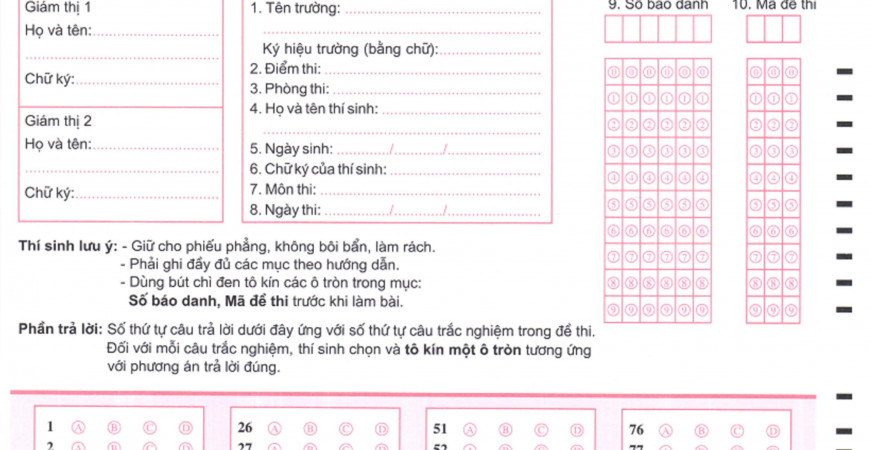 Máy quét chấm thi trắc nghiệm nào tốt và tương thích với phần mềm chấm?