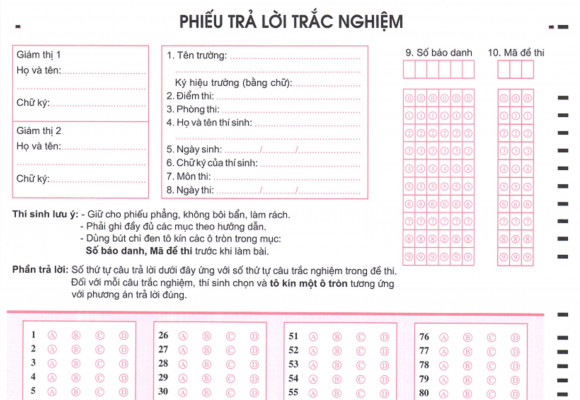 Máy quét chấm thi trắc nghiệm nào tốt và tương thích với phần mềm chấm?
