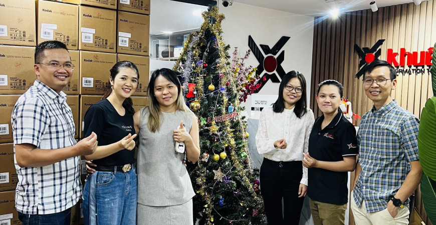 Đại diện nhà sản xuất AIMO ghé thăm và làm việc tại KHUÊ TÚ