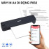 Máy in A4 di động P832 - Nhỏ gọn, in giấy A4 thường, kết nối không dây, dễ dàng mang theo