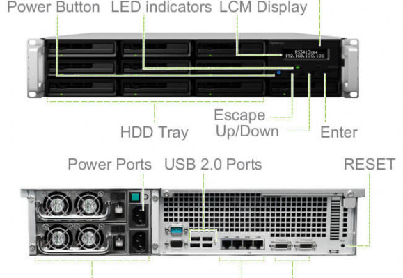Synology RS3413xs+, dòng sản phẩm cao cấp XS+ đầu tiên của máy chủ NAS 