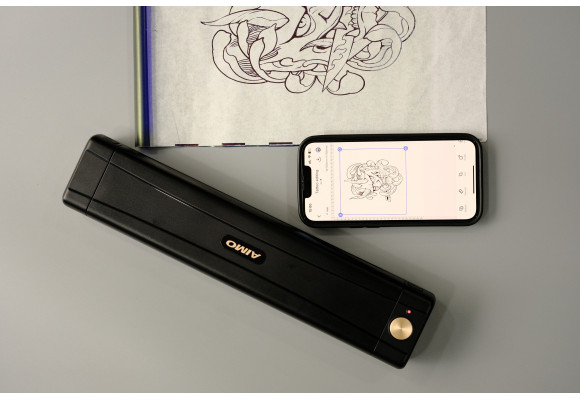 Thỏa sức sáng tạo với máy scan hình xăm M08E-WS