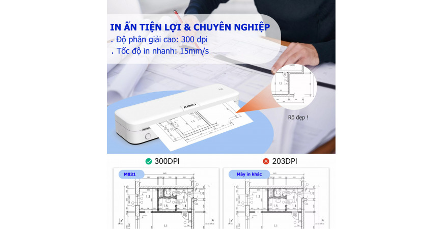 Những lưu ý khi chọn mua một chiếc máy in di động khổ A4?