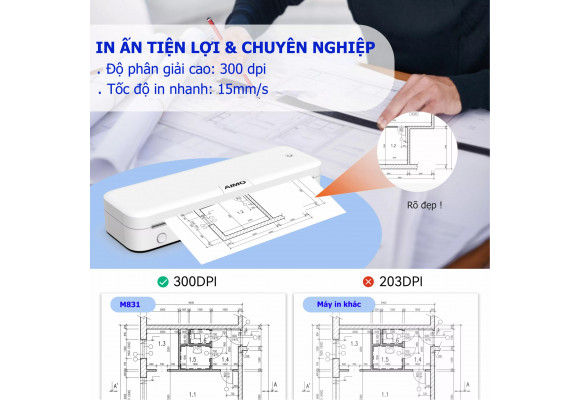 Những lưu ý khi chọn mua một chiếc máy in di động khổ A4?