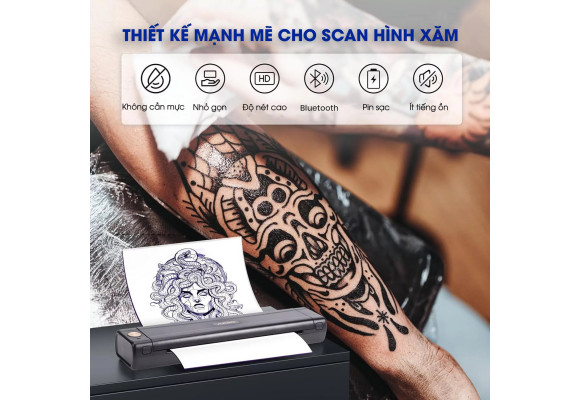 Máy Scan Hình Xăm AIMO M08E-WS: Công Cụ Hoàn Hảo Cho Nghệ Sĩ Xăm Hình Chuyên Nghiệp