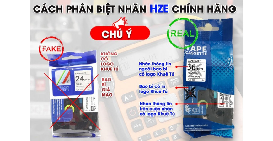 Phân Biệt Nhãn In HZe Thật và Giả: Hướng Dẫn Chi Tiết Cho Khách Hàng