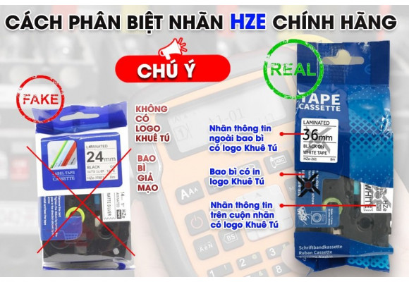Phân Biệt Nhãn In HZe Thật và Giả: Hướng Dẫn Chi Tiết Cho Khách Hàng