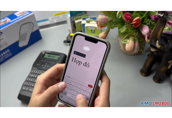 Hướng Dẫn Cài Đặt & Sử Dụng Máy In Nhãn AIMO LM2800