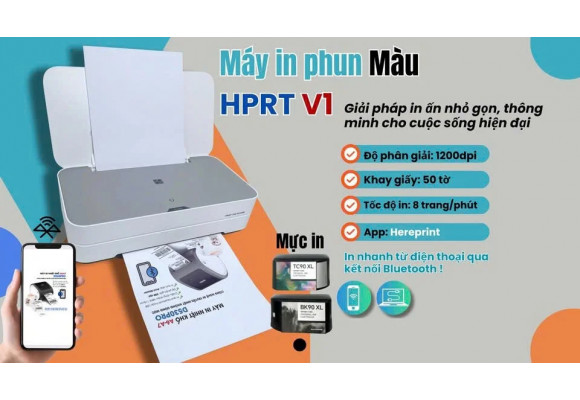Lý Do Nên Chọn Máy In Màu HPRT V1 Cho Nhu Cầu In Gia Đình Và Doanh Nghiệp